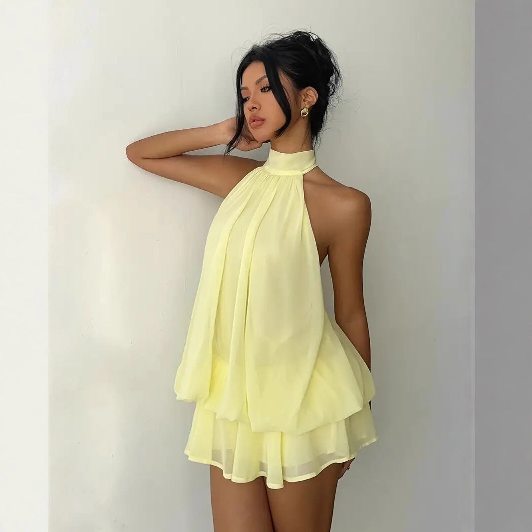 Valentina Halter Dress