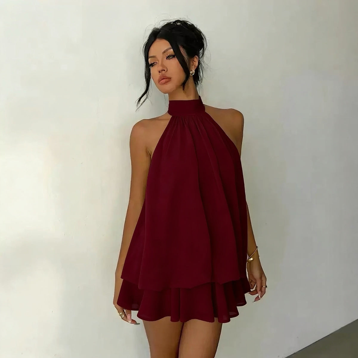 Valentina Halter Dress