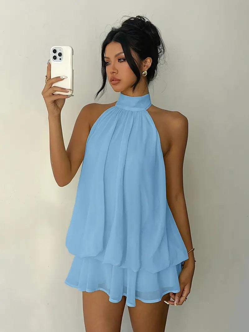 Valentina Halter Dress