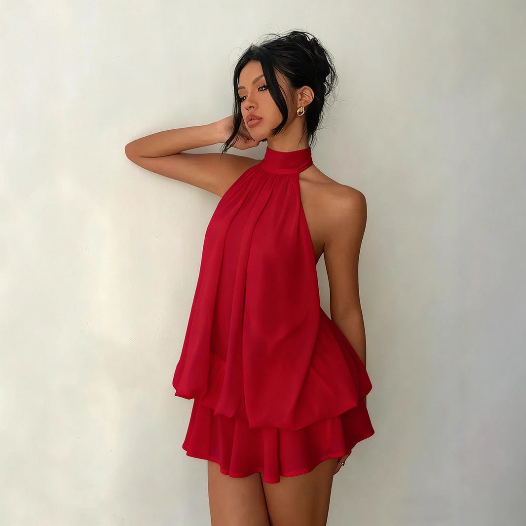 Valentina Halter Dress