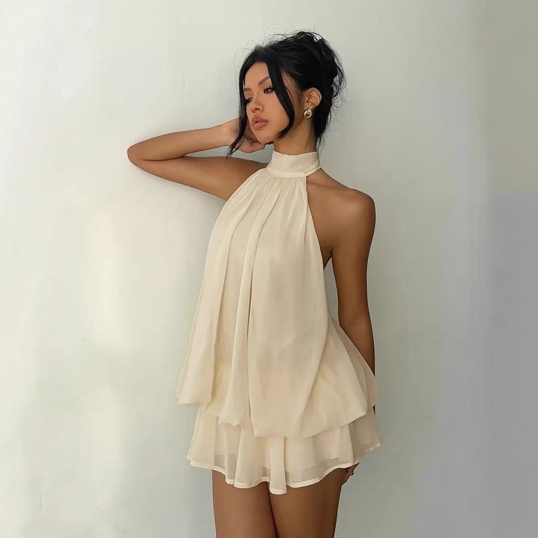 Valentina Halter Dress